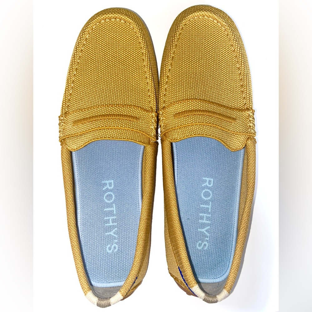 Rothy’s | Drivers in Sunflower | W Size 9.5 | LIKE NEW